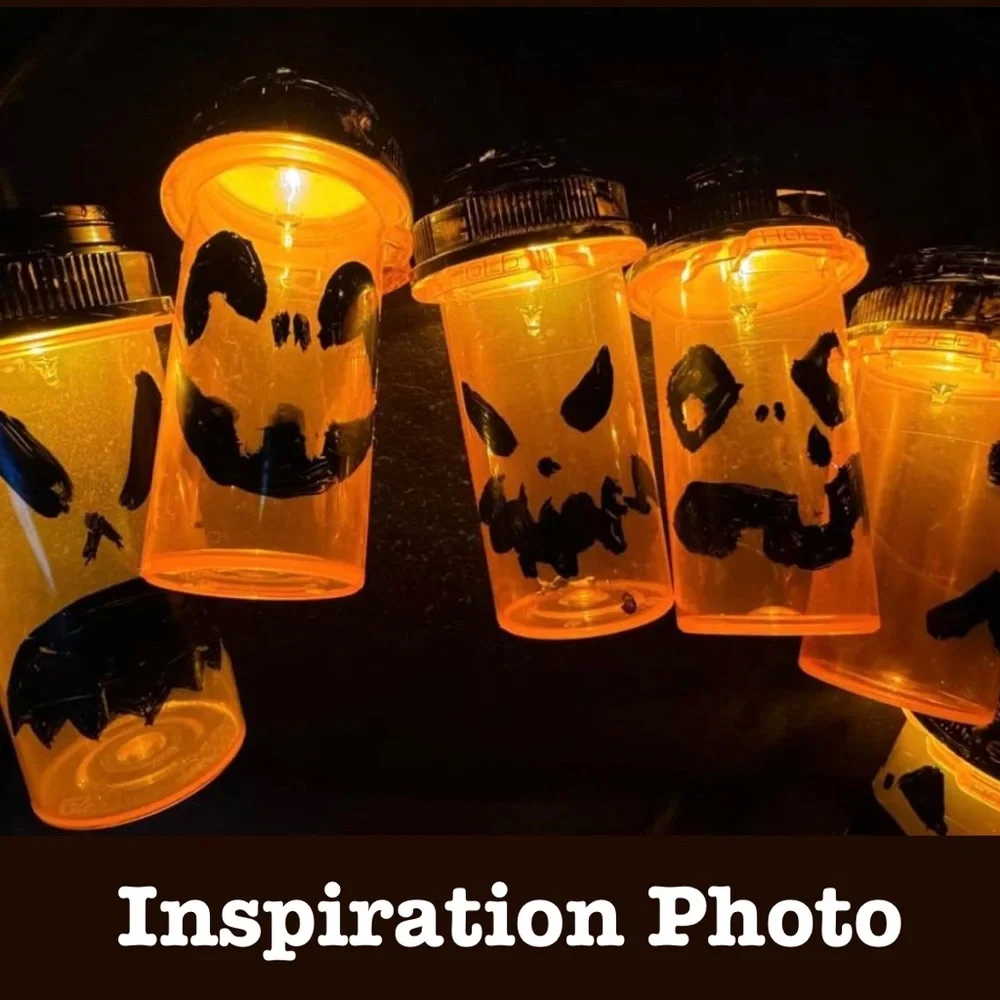 Pill bottle light strand, healthcare graduation Christmas party light strand